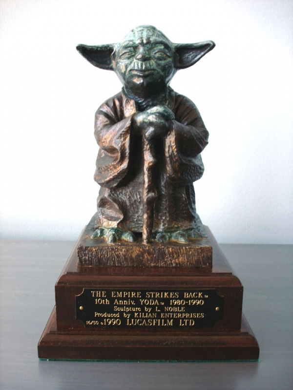 full size yoda statue